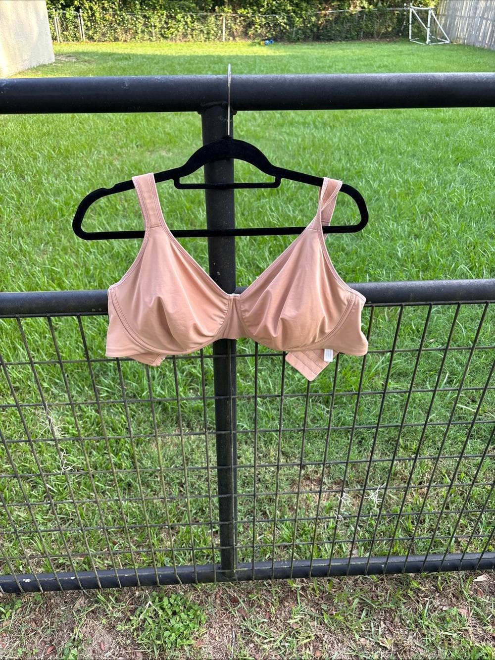Nude Wired Support Bra - Comfortable Everyday Coverage
